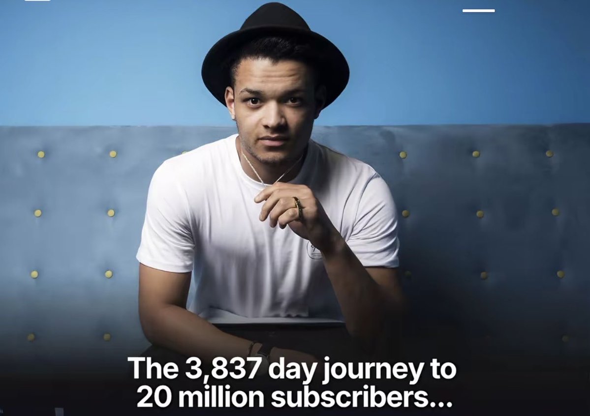MattActual1's tweet photo. It took @StevenBartlett 3,837 days, 548 weeks &amp; 10 years to hit 20 Million Subscribers People on X quit after 6 months…. If you want this for real Just Put In The Work! https://t.co/N26CHbR121