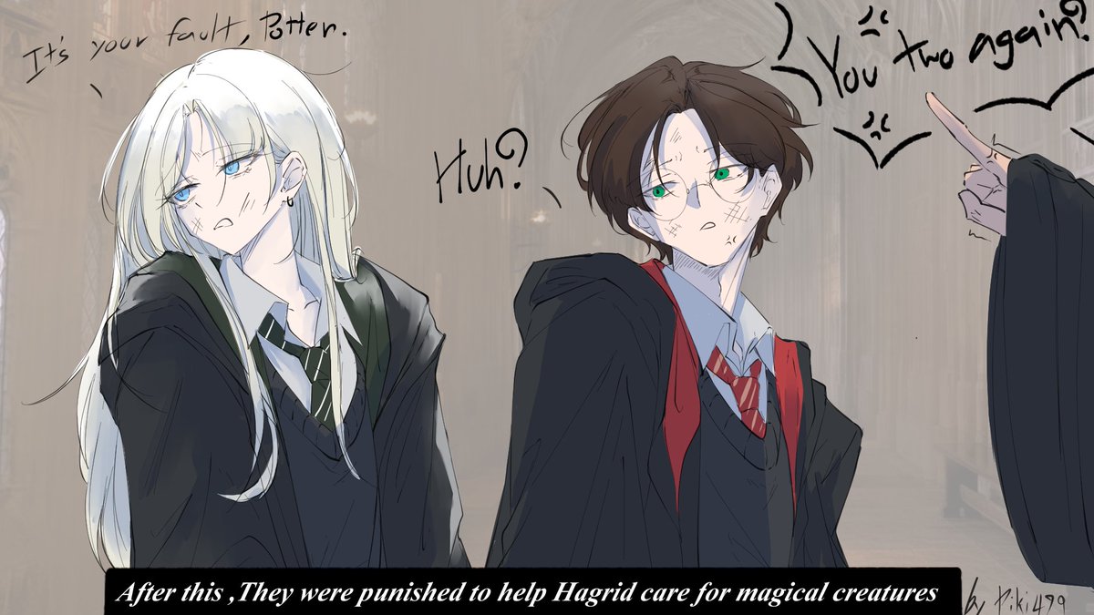 PIKIOOOI's tweet photo. Punishment

#malfoid #malfoy https://t.co/qumJSU73Ff