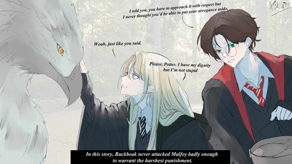 PIKIOOOI's tweet photo. Punishment

#malfoid #malfoy https://t.co/qumJSU73Ff