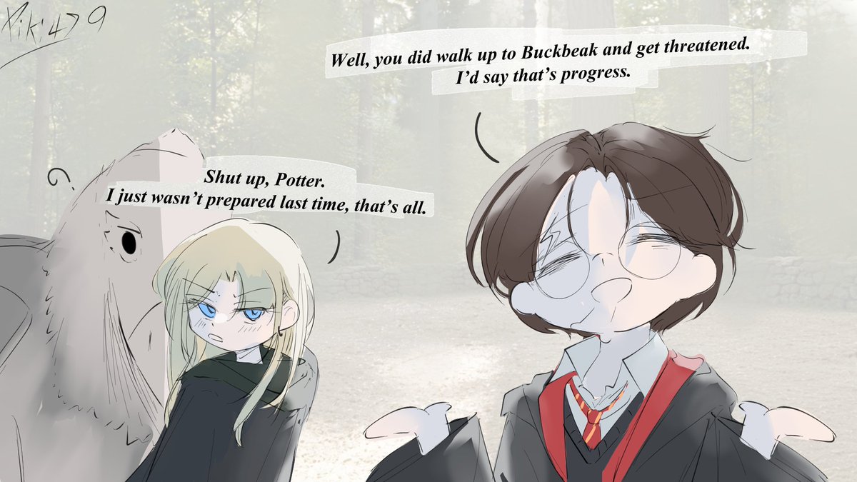 PIKIOOOI's tweet photo. Punishment

#malfoid #malfoy https://t.co/qumJSU73Ff