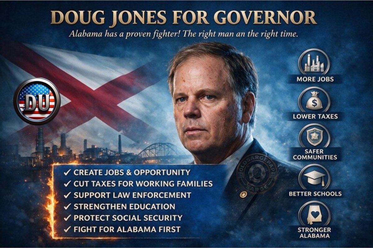 kmeeo's tweet photo. Alabama - let’s vote intelligence, common sense, and decency in Alabama. Vote for @DougJones 

Tommy Tuberville promised to donate his Senate salary to the Veterans for the fraud he committed and then didn’t send a cent. You can’t trust Tommy. 

#DemsUnited #wtpBLUEResists https://t.co/VCNajrHOLe