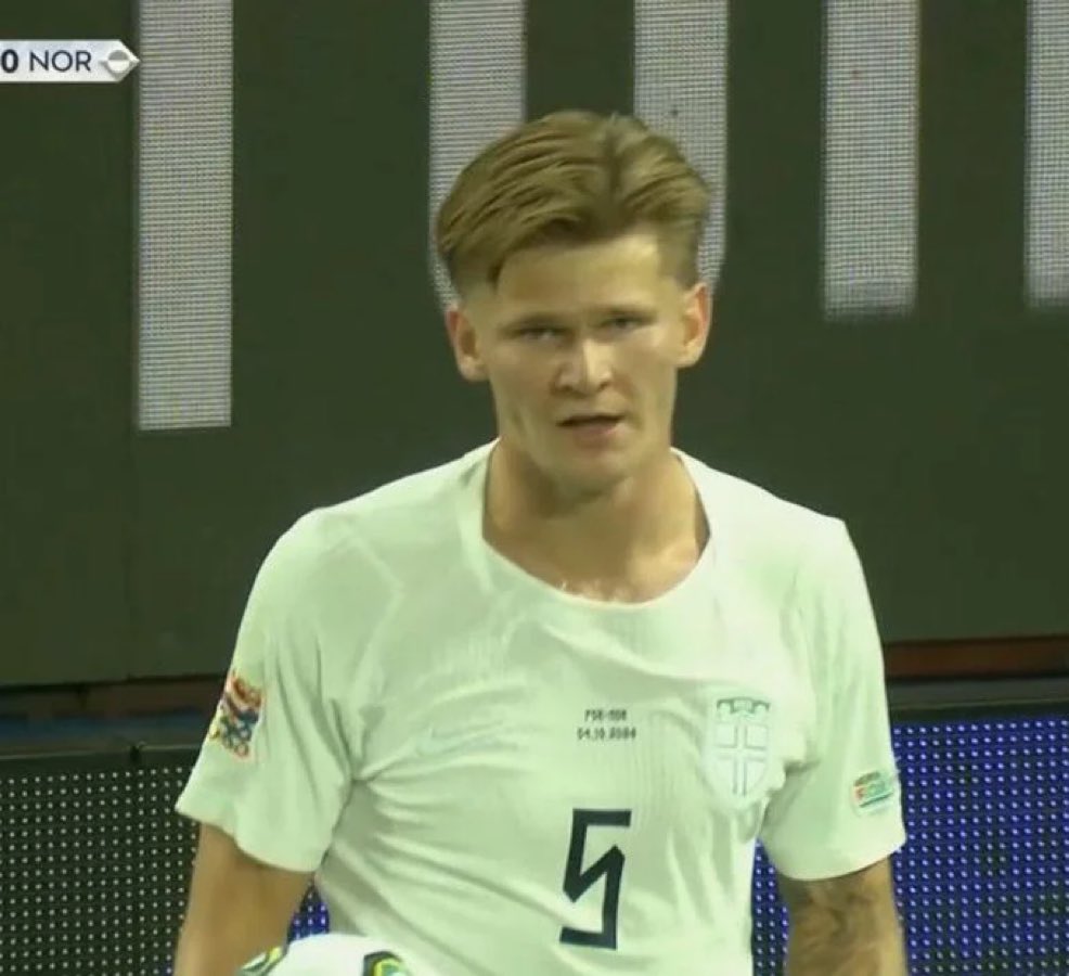 geetee_AFC's tweet photo. So Haaland and Odegaard has a son that plays for the Norwegian national team 🫪 https://t.co/SqSaiF0y4f