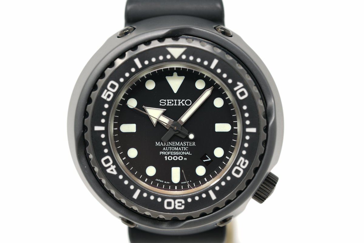 WatchPatrolRF's tweet photo. 🐢 Emperor Tuna means business—52mm case, titanium shroud, and 1000m rating. This is Seiko’s answer to saturation diving. Wears like pure tool watch, never subtle. #Seiko #Tuna #DiveWatch #robattopper

💰 $2,399 at https://t.co/nkgkwxe09n https://t.co/haigM5YzGg