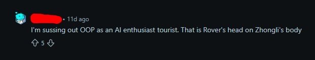 denrikafan's tweet photo. They can’t even recognize rover in his school uniform and they expect us to believe they’re the “target audience”. When they don’t even play the game. 😭😭 https://t.co/HywX8vBXaX