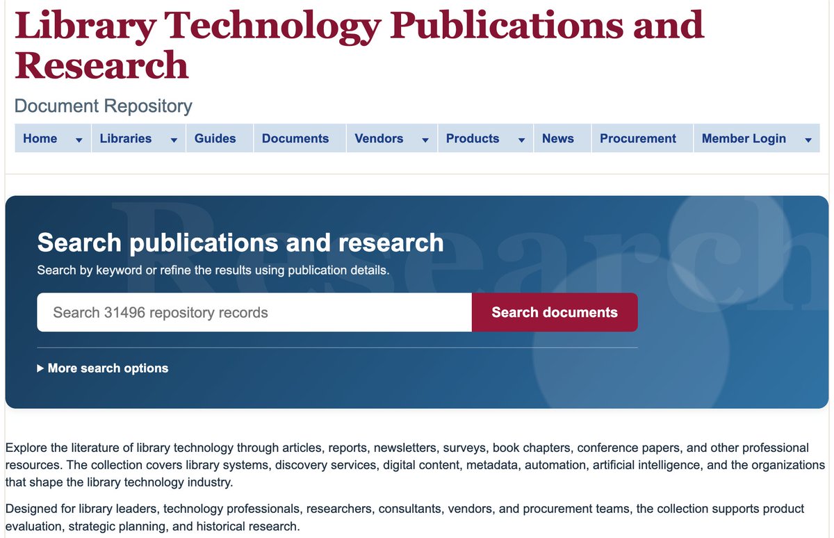 LibraryJournal's tweet photo. Library Technology Guides Unveils Refurbished Website With Expanded Reports and Analytics
https://t.co/TgWHNid0Ue
#libtech #librarytechnology #libraries https://t.co/hV5w6p0Xxx