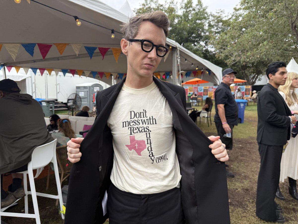 TraceySchulz's tweet photo. Sunday 1994 has a cool band shirt
#ACLFest #ACLBest2026 #ACLFest25 #ACLFestival. https://t.co/fI6OZumUw2