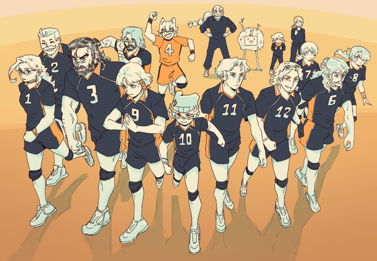 Kreadorsito's tweet photo. Londontober dia 4 🏐 No sabia que dibujar y recordé que estoy en mi haikyuu era #lynxdyd https://t.co/wawJhTRcCb