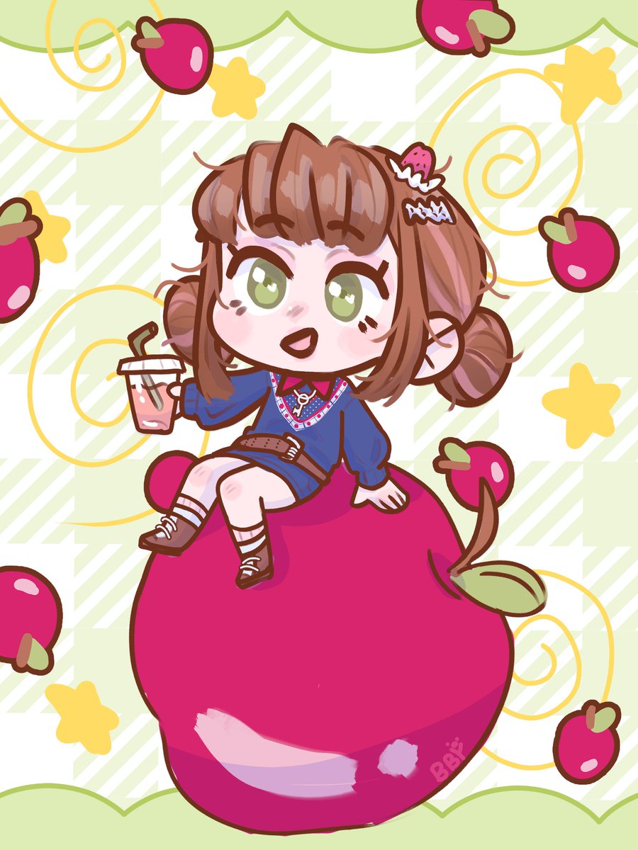 bbyaspirinn's tweet photo. 1 apple tall https://t.co/e7mll56vER