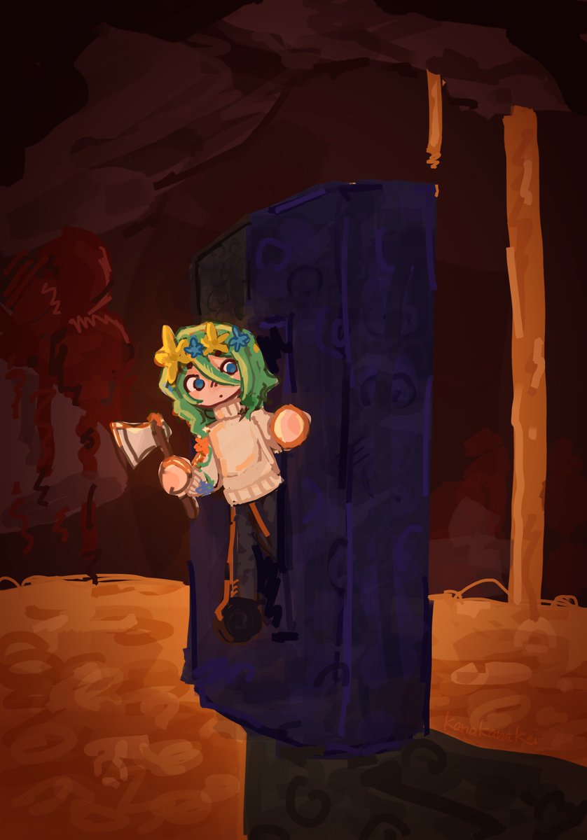 evillesbiankei's tweet photo. #mcsrtober day 4: portal https://t.co/ISvzx075e8