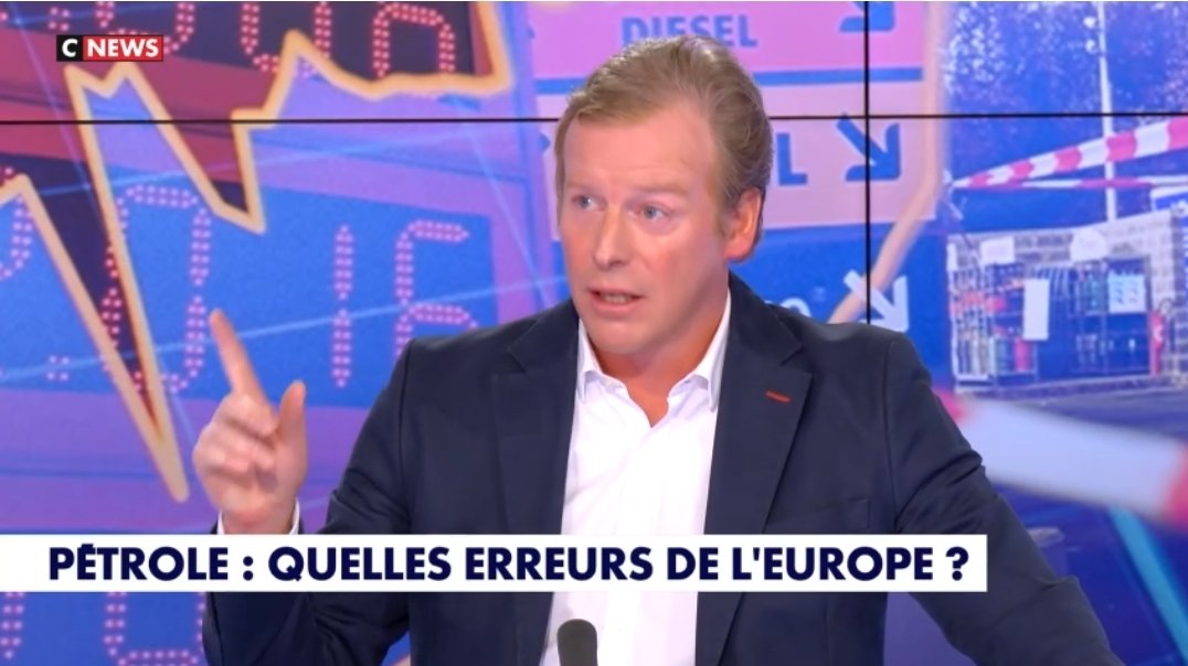 NicolasMeilhan's tweet photo. J'ai pris le temps d'expliquer cet après-midi sur @CNEWS les erreurs qu'avaient faites l'Europe et la France en terme d'énergie et notamment de diesel. Et le moins que l'on puisse dire c'est qu'elle en a fait un paquet (à partir de 35 min)
https://t.co/COACN21Jwn https://t.co/vR6n1lm9G5