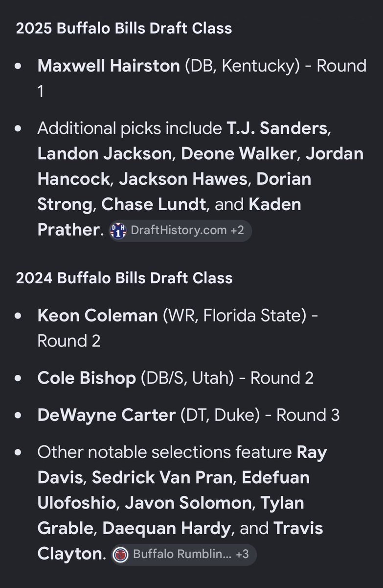 SalesPYP's tweet photo. How do the rams trade away picks like this and still have a better roster than Buffalo? For McDuffie and Garrett I think they gave away 7 more picks? How does someone get promoted when you whiffed so badly. How many of these guys are on the roster? https://t.co/Jb2yAYMzW3