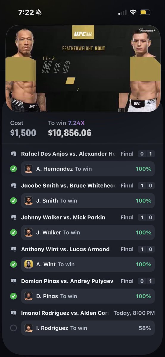 COLLINGAMBLES's tweet photo. ❤️ if you followed ufc picks yesterday we give these out free weekly in the discord ->>>
#discord #betting #ufc https://t.co/ANBcPmi3vh