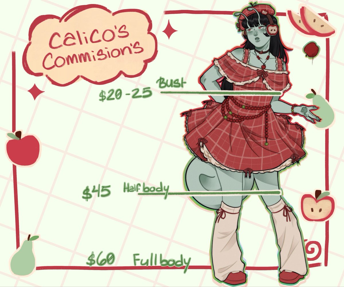 Calic0bread's tweet photo. I forgot I could post stuff on twitter 😔 but my commissions are open! I take 4 at a time!! if you have any questions lmk 😼
#art #artcommissions #yumeart #oc # https://t.co/JjI3BHdKvw