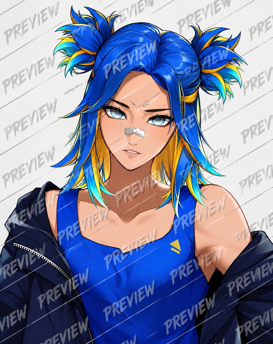 Victoriadevid's tweet photo. Blue flames, golden accents, and a character full of attitude.
Turning imagination into visuals, one detail at a time. 
#DigitalCharacter  #CharacterArtist  #DigitalArtwork  #AnimeCreator #GFXDesign #ArtOnX https://t.co/lWq5sqA6cV