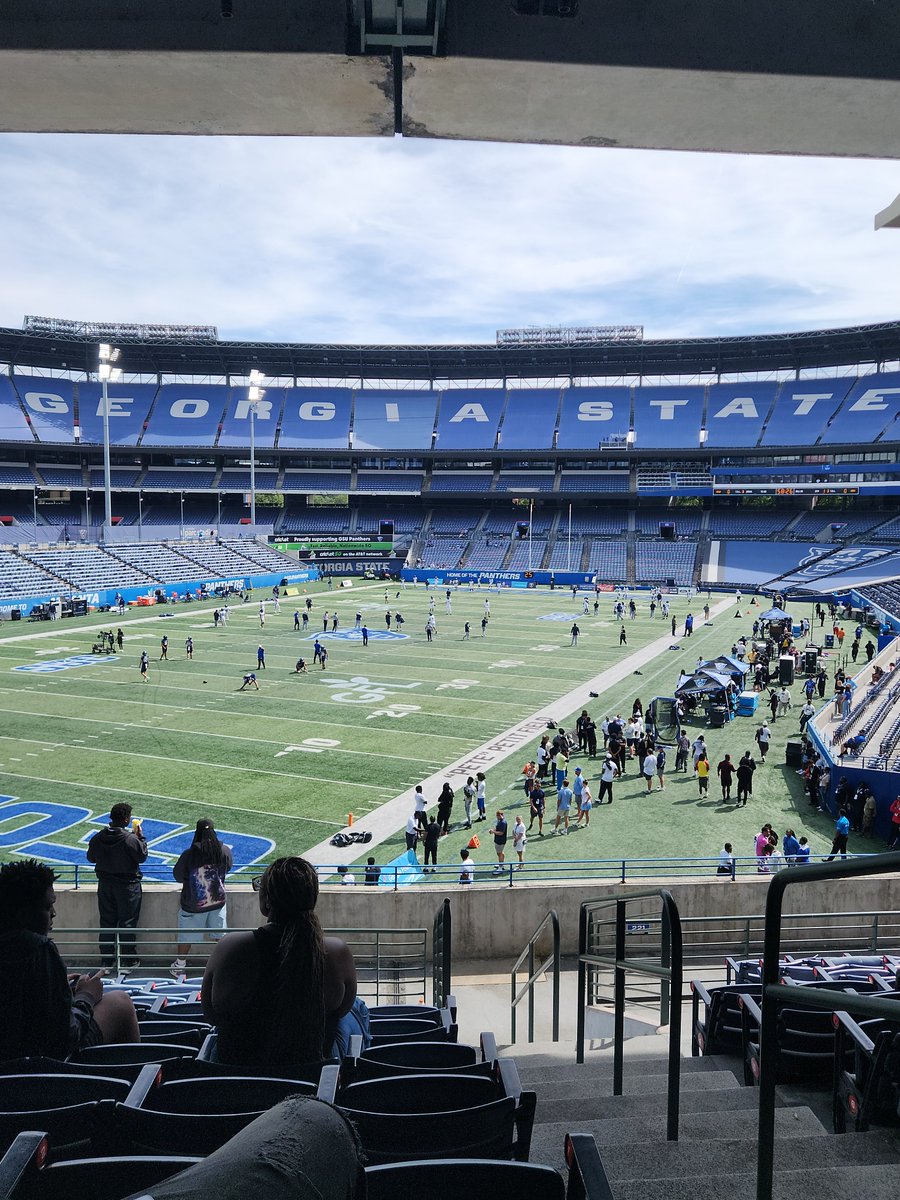 JamaalJr96898's tweet photo. Fieldday visit @GeorgiaStateFB 10/03/2026 was great. I met two beast LB players @JaydonHood_7 @AntonioLWesley and DB coach @CoachBrownDBS. @CoachBell100 @coachStan8 @RecruitGAState @CoachsherrerGSU @Enrique__Davis @Coach_Haneline @Jttaylor_44 @CoachCamClark @CoachEliPeugh https://t.co/SPfFKnVuHt