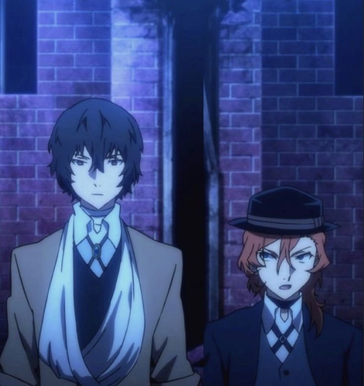 skk2328's tweet photo. i just love seeing chuuya standing next to other characters, he's so small compared to everyone 💕🤏🏻 https://t.co/ym1fphy4qI