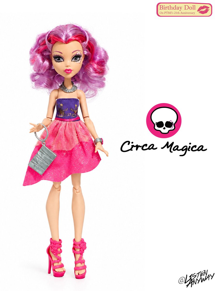ListenAnyway's tweet photo. Monster High PTMI Birthday Dolls were never sold in stores. They were exclusive gifts made by Mattel for employees at their Indonesia factory.
Candy (2012) and Circa Magica (2013). 

#MonsterHigh #DollCollector #MonsterHighPTMI #Mattel #MonsterHighCollectors https://t.co/jLR1ChFw2M