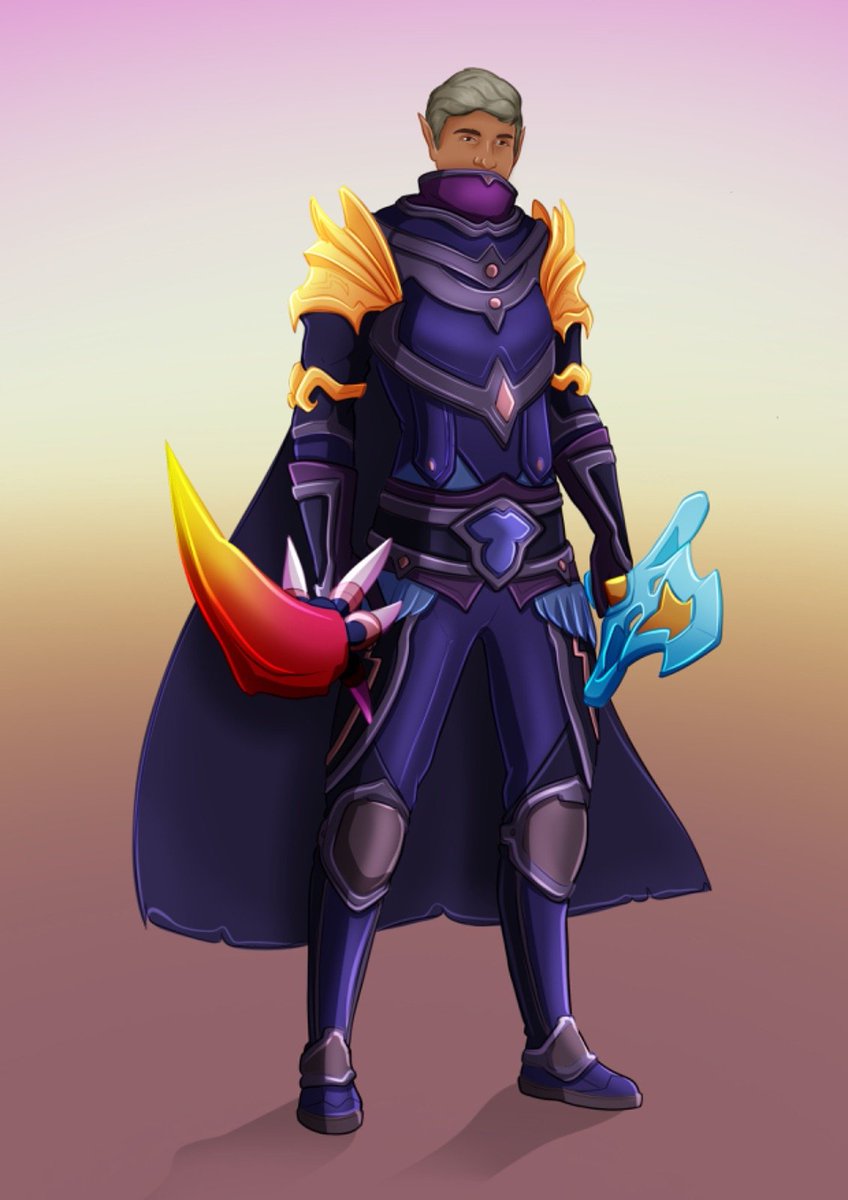 PikaniiVT's tweet photo. A warrior forged in magic and steel ⚔️✨
Two powers One destiny
#FantasyArt #CharacterArt #DigitalArt #FantasyCharacter #WarriorArt #CharacterDesign #ConceptArt #GameArt #DigitalArtist #ArtistOnX #ArtCommissions #commission #illustration https://t.co/dgawYJZBV8