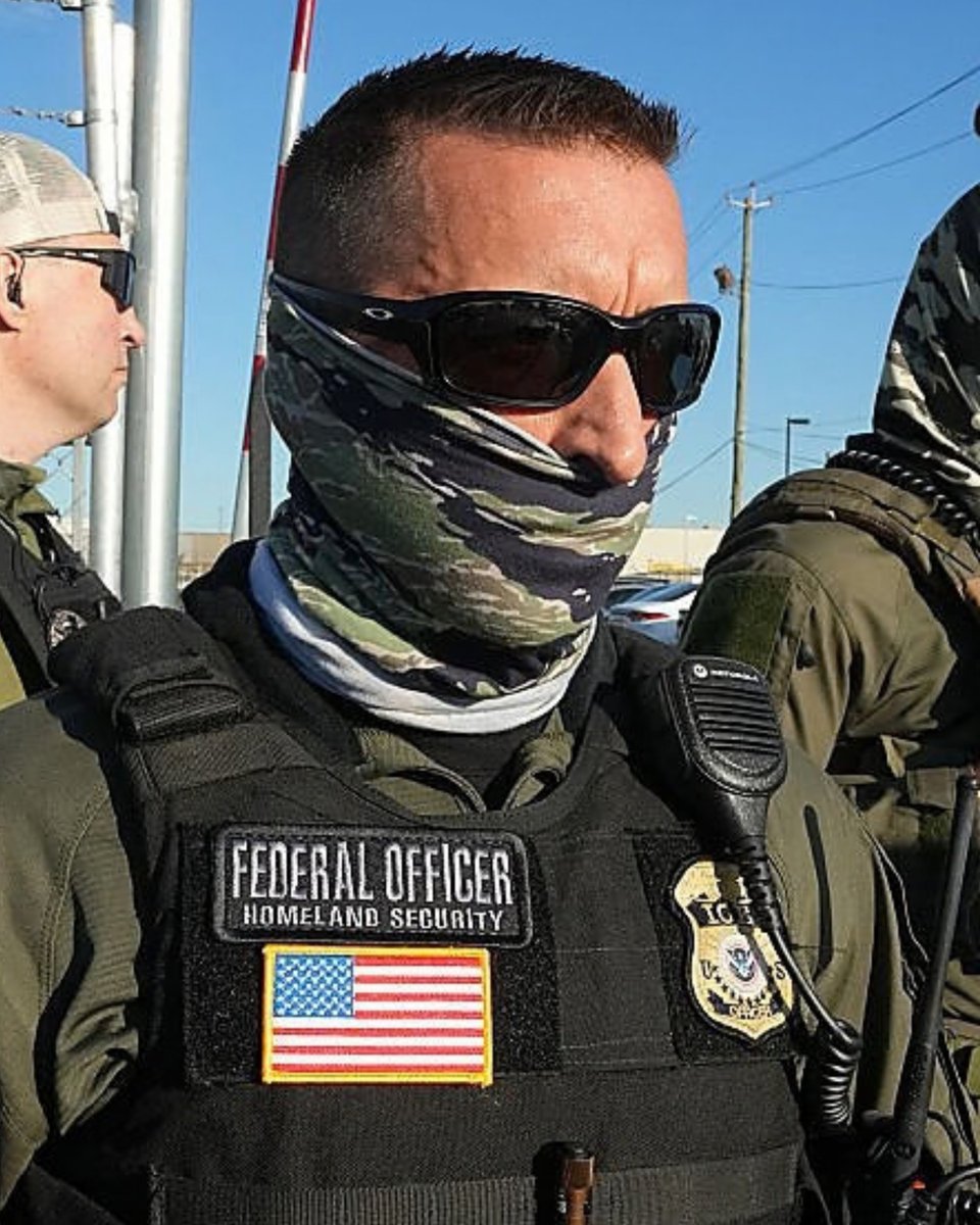 DemzDeliver's tweet photo. 🚨 ICE agents are now banned from wearing masks in Maryland. https://t.co/Yhik8xjzOF