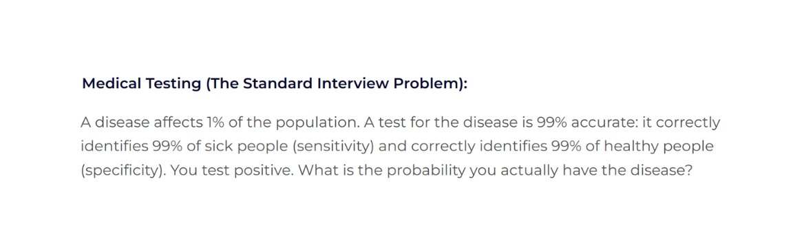 PAHoyeck's tweet photo. A problem in probabilistic reasoning almost everybody gets wrong. It’s astounding how unintuitive it is for most people (myself included!) to reason probabilistically. Might bring this up with in my Critical Thinking class later in the semester. https://t.co/OVTAgpi3kN