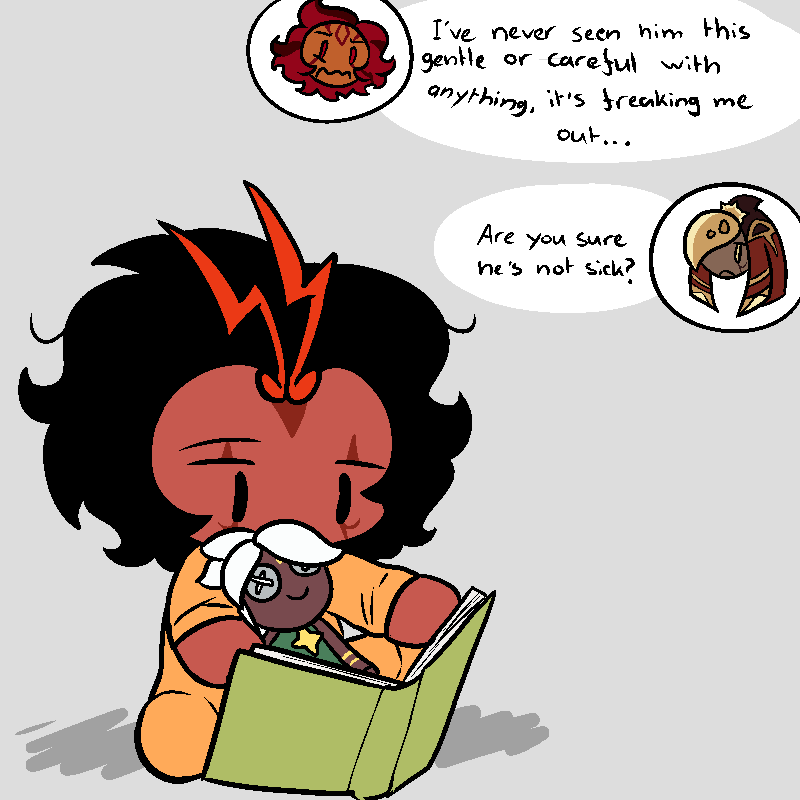 TheSparkledash's tweet photo. I'm back with more Baby Dough AU!

#cookierun #cookierunkingdom https://t.co/vUJgDGtRYh
