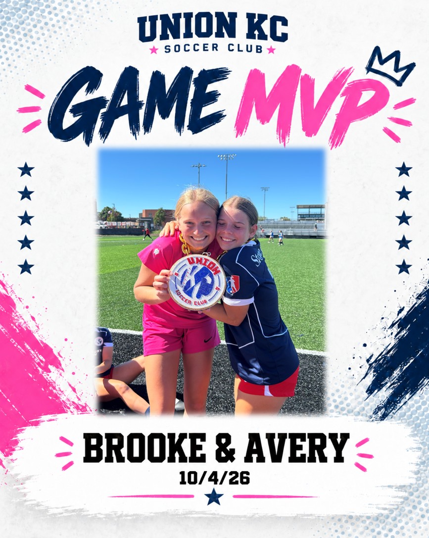 Unionkc2028ga's tweet photo. Another incredible game with TWO MVPs! Pics don't do justice for what these ladies did on the pitch today against Sporting NE!

Congrats @Brookefurstenau  &amp; @afrostsoccer09 

@unionkcGA @GAcademyLeague @ImCollegeSoccer @ImYouthSoccer @PrepSoccer @TheSoccerWire @TopDrawerSoccer https://t.co/5GMmWGfnYt