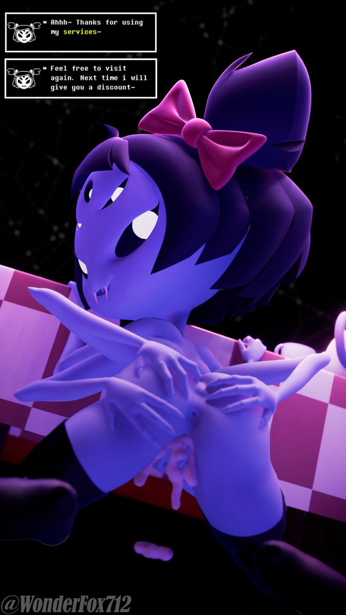 WonderFox712's tweet photo. [Muffet and her new ¨Special Services¨]
Comm for: @gaznonaut 
--------------------------
Muffet model by: @willow_void 
male model by Dr.Rigg
--------------------------
#undertail #deltaruined #nsfw #furry https://t.co/JNryQz2KH7