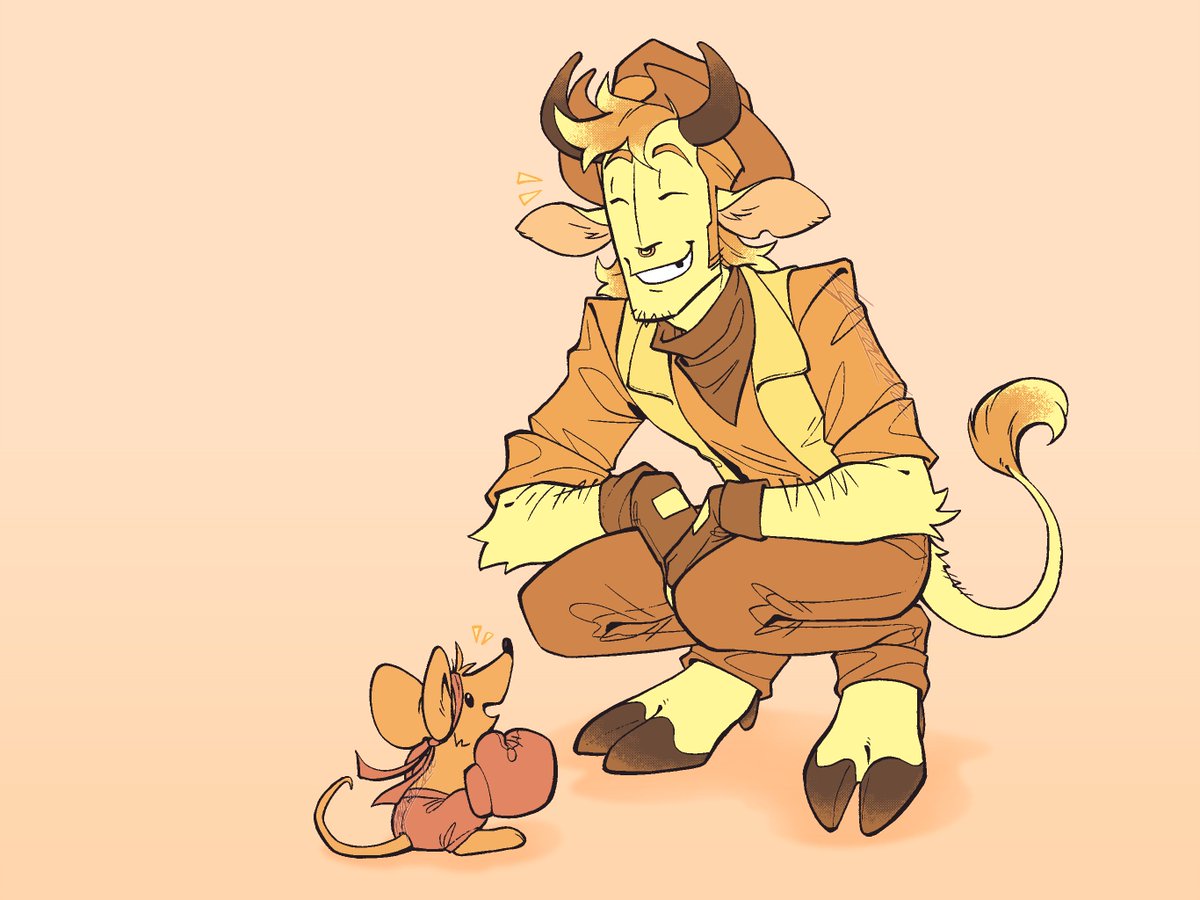 Iqrachi's tweet photo. He accidentally called her small!

#deltarune #deltarunechapter5
#yellow #orange https://t.co/CFMHg2cNQb