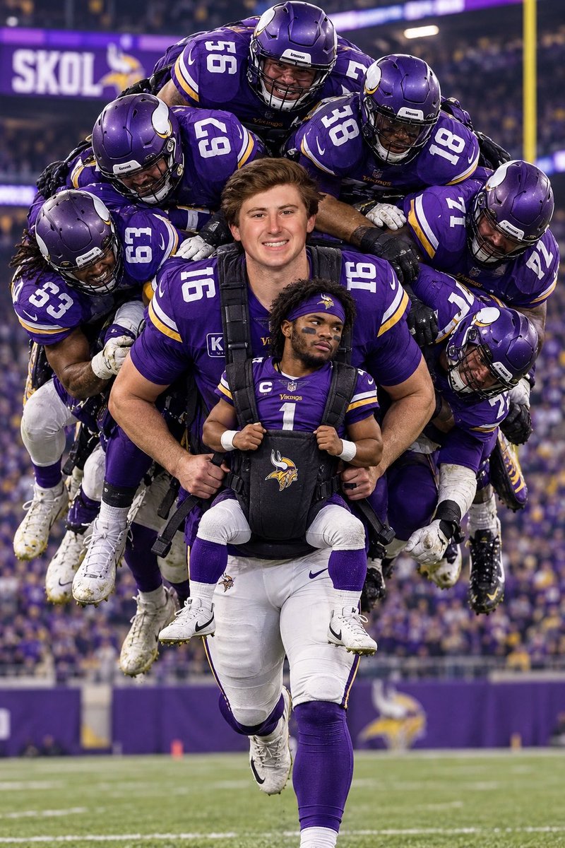 ktmichaelis's tweet photo. #Vikings 2026 offense #Skol https://t.co/07oSW7vjqb