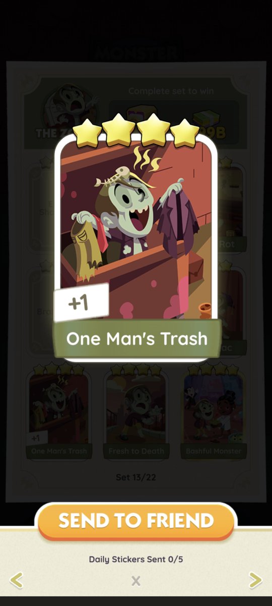 yejicash's tweet photo. wts wtt monopoly go stickers

cabin in the woods, one man's trash - 80
easy on the eyes - 120
big town heroes - 100

mop: gcash, payment first
#MonopolyGo #MonopolyGoTrade https://t.co/kv2P7qa2RI