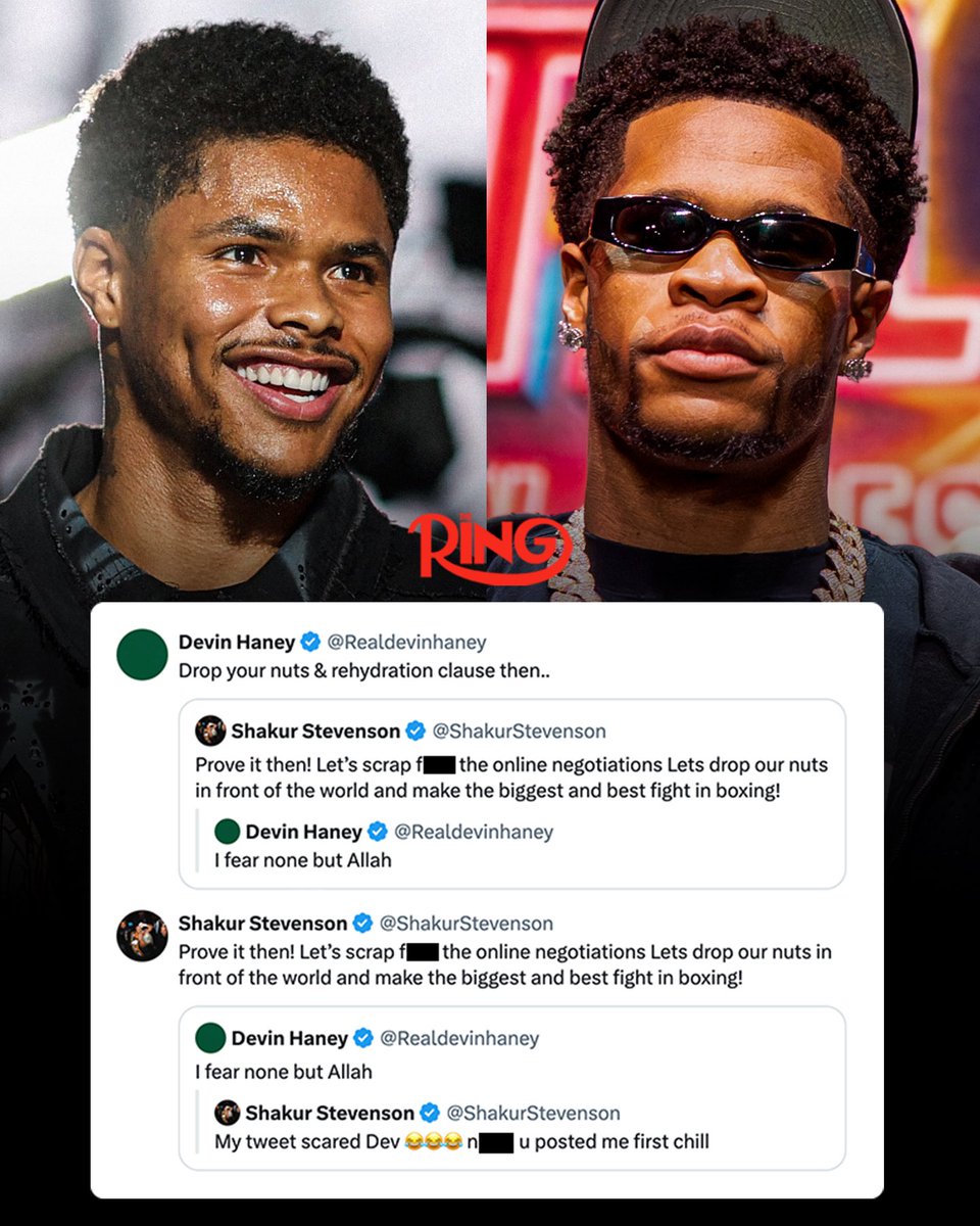 ringmagazine's tweet photo. Inject this fight into our veins 😤 https://t.co/X2RrAZJQEG