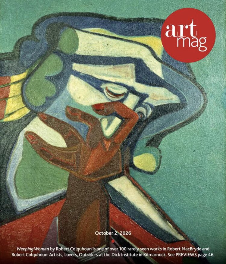 OutofHandScot's tweet photo. OUT NOW: the new digital edition of @artmaguk has the latest Scottish arts news. View and download it: https://t.co/U8lZv0ez4h
Image Robert Colquhoun, @Dick_Institute, Kilmarnock
#onlinemagazine #digitalmagazine #magazines #magazine #artmagazine #artmagazines #artmaguk #artmags https://t.co/77aAHIrVpM