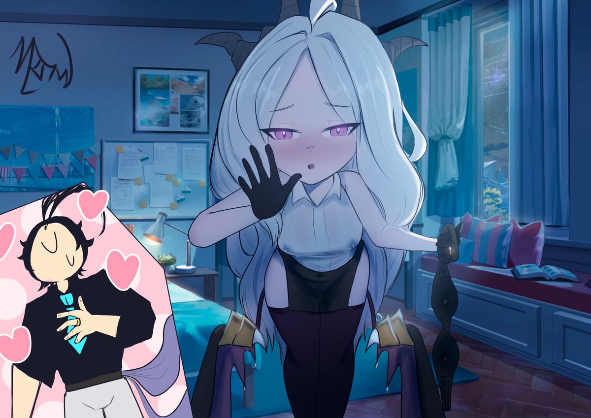Mbyssmaw's tweet photo. Hina's tiny milk problem 🫶🫶 https://t.co/DoXQVH4yE6