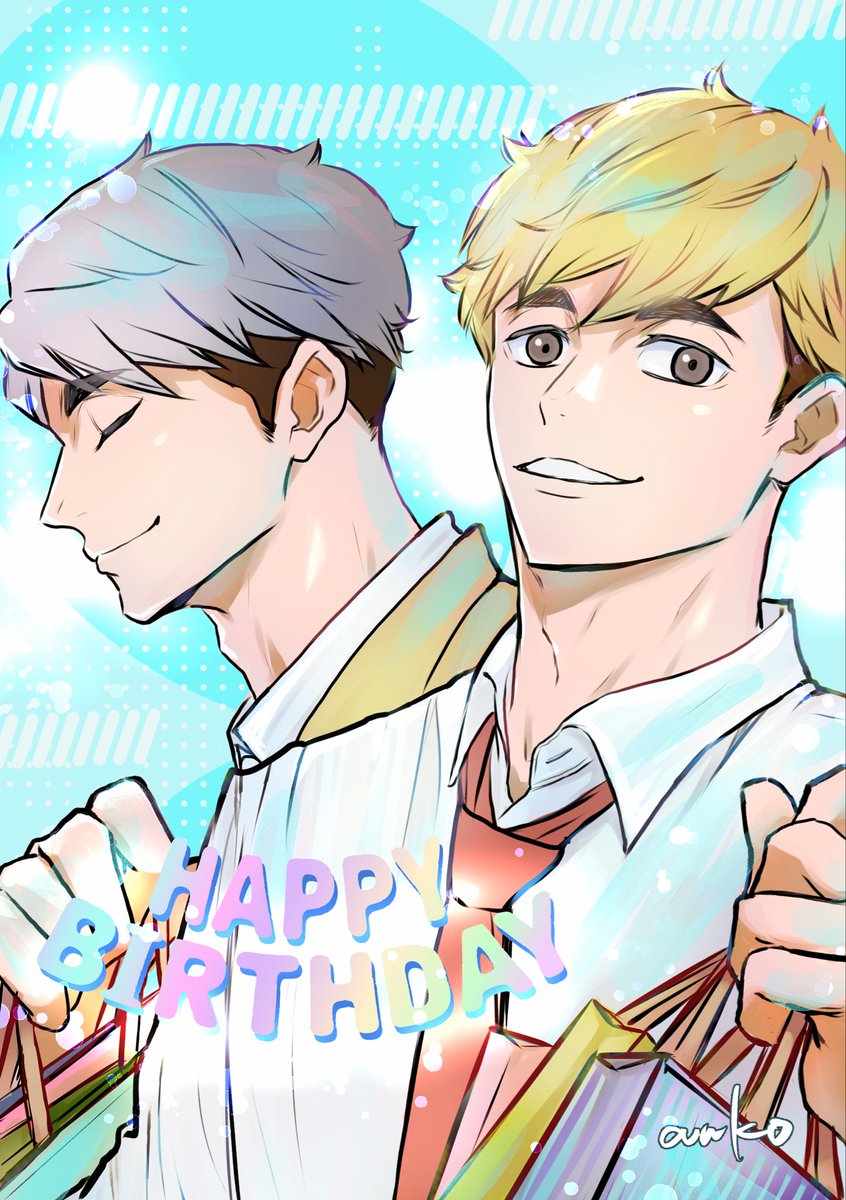 anko221105's tweet photo. #宮兄弟誕生祭2026
#宮兄弟生誕祭2026 
宮んず🦊🍙大好き〜❣️おめでとう〜❣️🎂✨ https://t.co/RjYCUHZ4F1