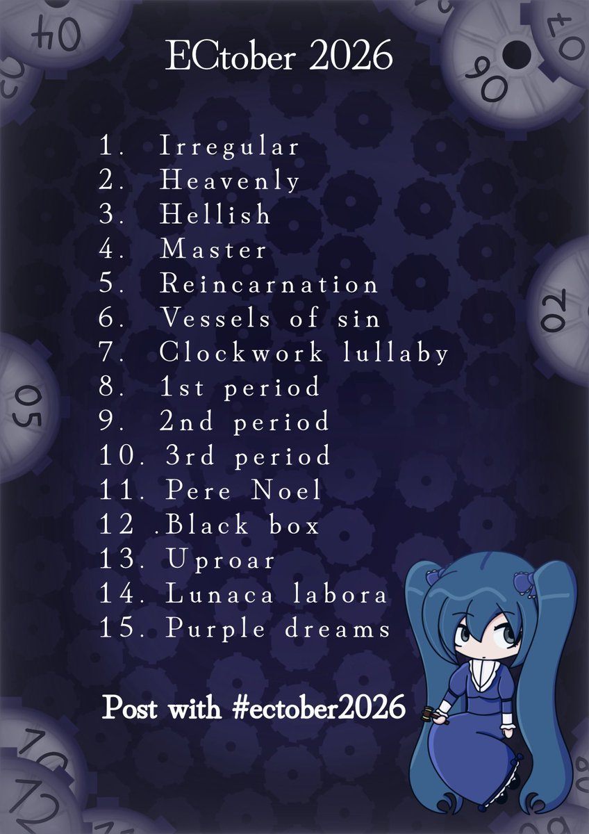 celeryette's tweet photo. #ectober2026 day 5 reincarnation https://t.co/Da9okCauRi