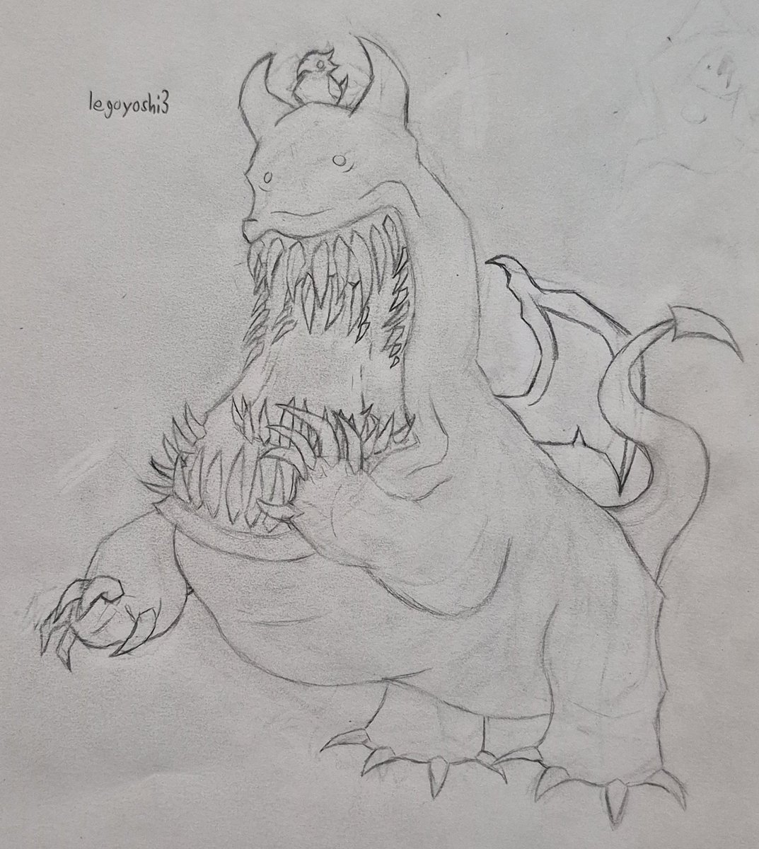 legoyoshi3's tweet photo. Chimera, haven't drawn him in a bit...
I hate drawing ngl
#rerunsweep #art https://t.co/LTlX1BqILY