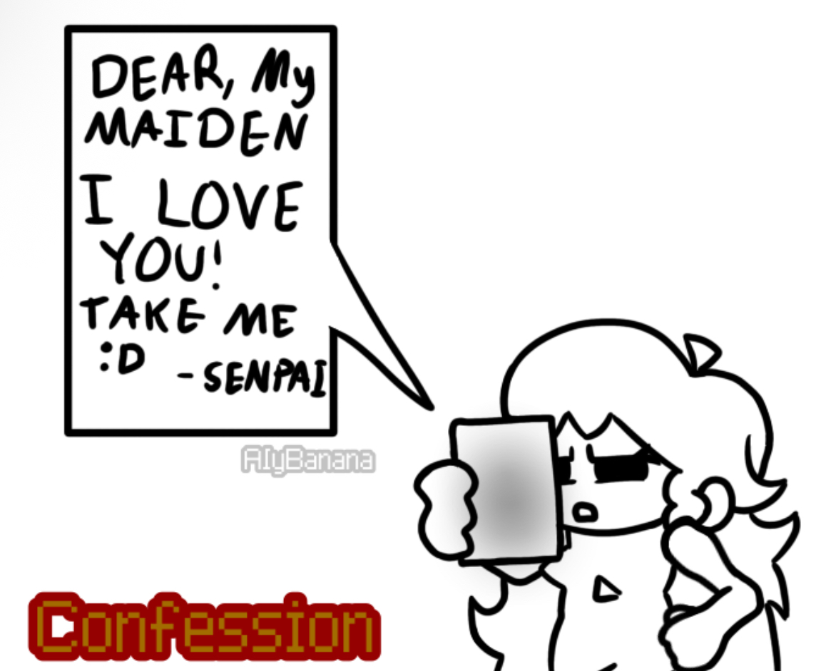 banana_aly's tweet photo. Girlfriend read the letter
Sentober 4 - Confession
#Sentober2026 #FridayNightFunkin #FNF. https://t.co/4YVO9wEpLM