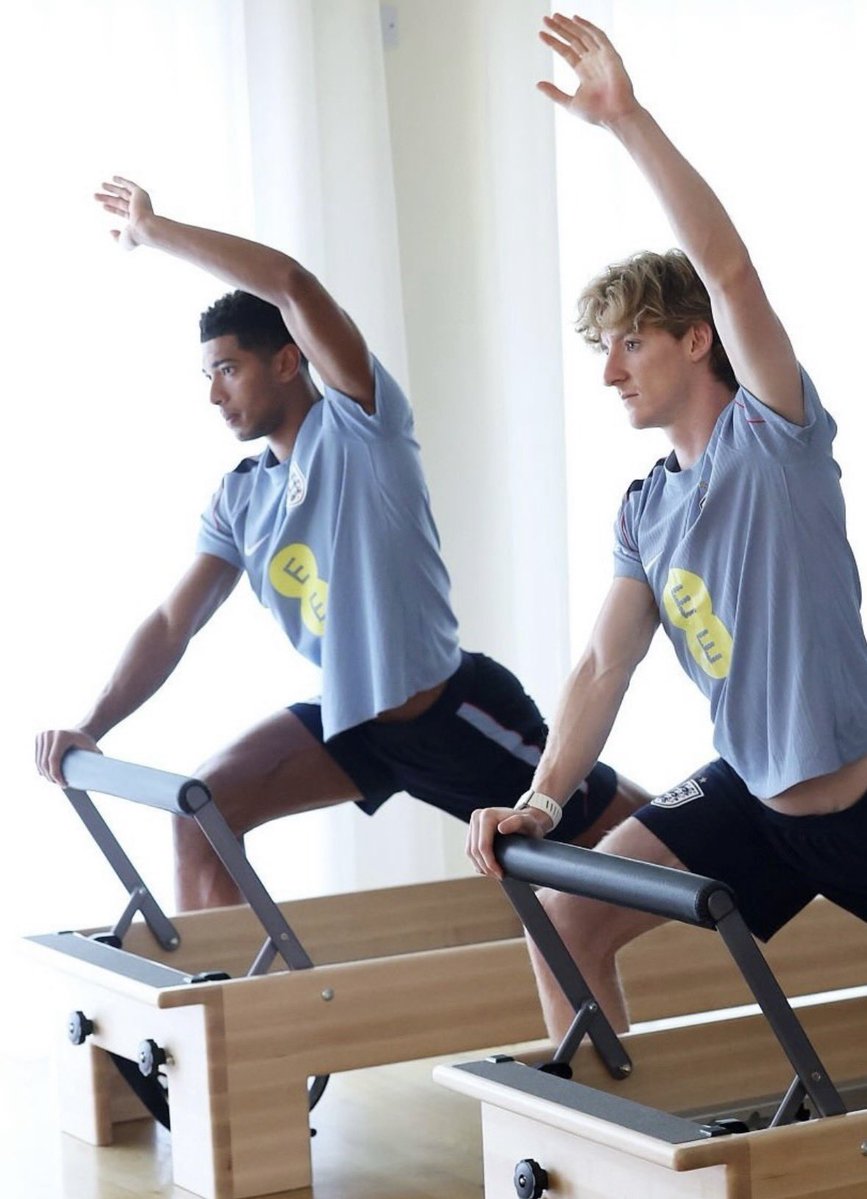 dipyouinharry's tweet photo. the england team’s omega labubus do pilates together aww https://t.co/kZUhlx5RQE