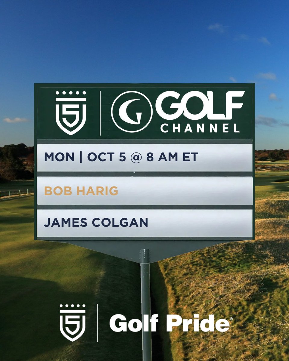 5ClubsGolf's tweet photo. Monday on 5 Clubs ⛳

@BobHarig and @jamescolgan26 join @Garywilliams1Up to talk the latest from around the game.

8 AM ET | @GolfChannel &amp; @SiriusXMPGATOUR Radio Ch. 92 https://t.co/CvzOT2ZFsU