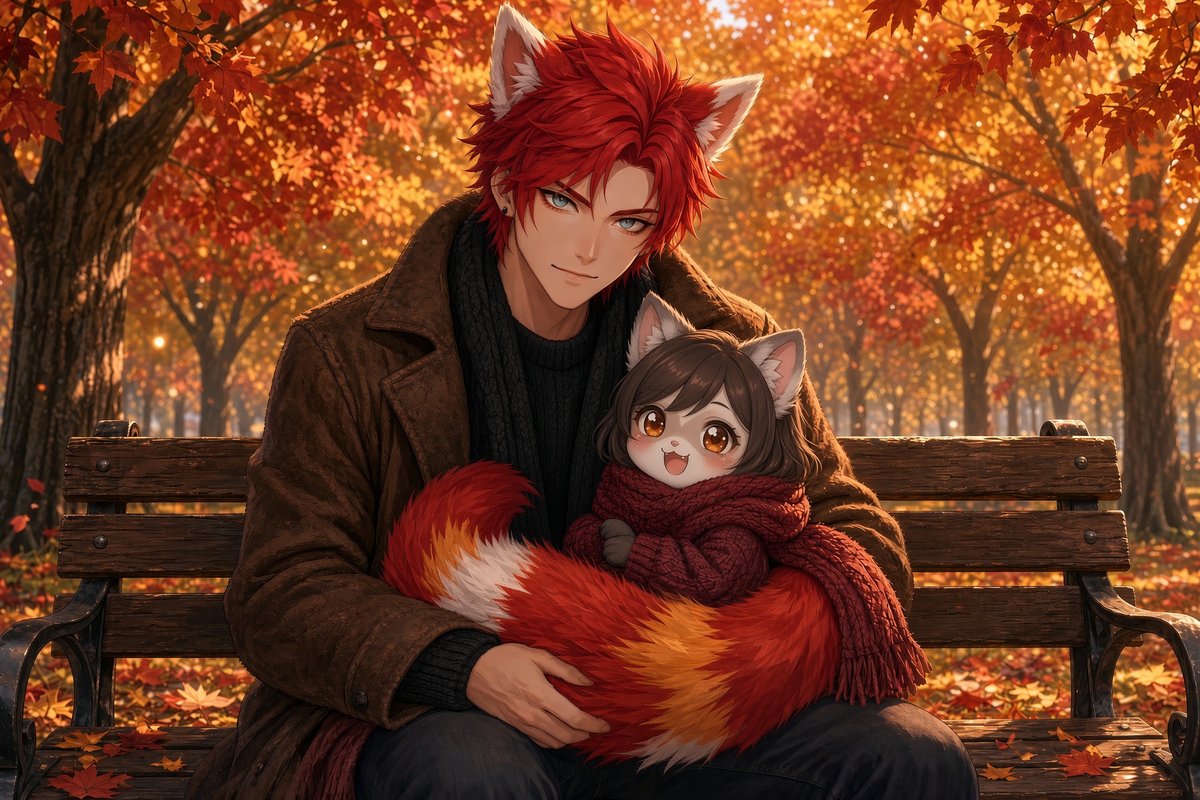 SnuggleBunsXO's tweet photo. I've been seeing people post their anime characters with Valentine and I thought... How stupid it would be to do this with my little albino raccoon character. 😂 I'm not even a fury (no offense) I just thought it was funny. And I was right. It is stupid!🤣 Made one with Bad Rudi too because that fuzzy bastard needs more love and recognition too.
#Valentine #BadRudi #GrokCompanions