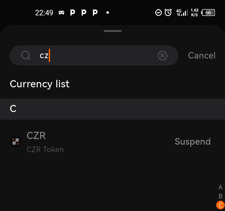 burj_of_web3's tweet photo. @czrexchange Why suspend your own token from your exchange? https://t.co/MzW1TddGrp