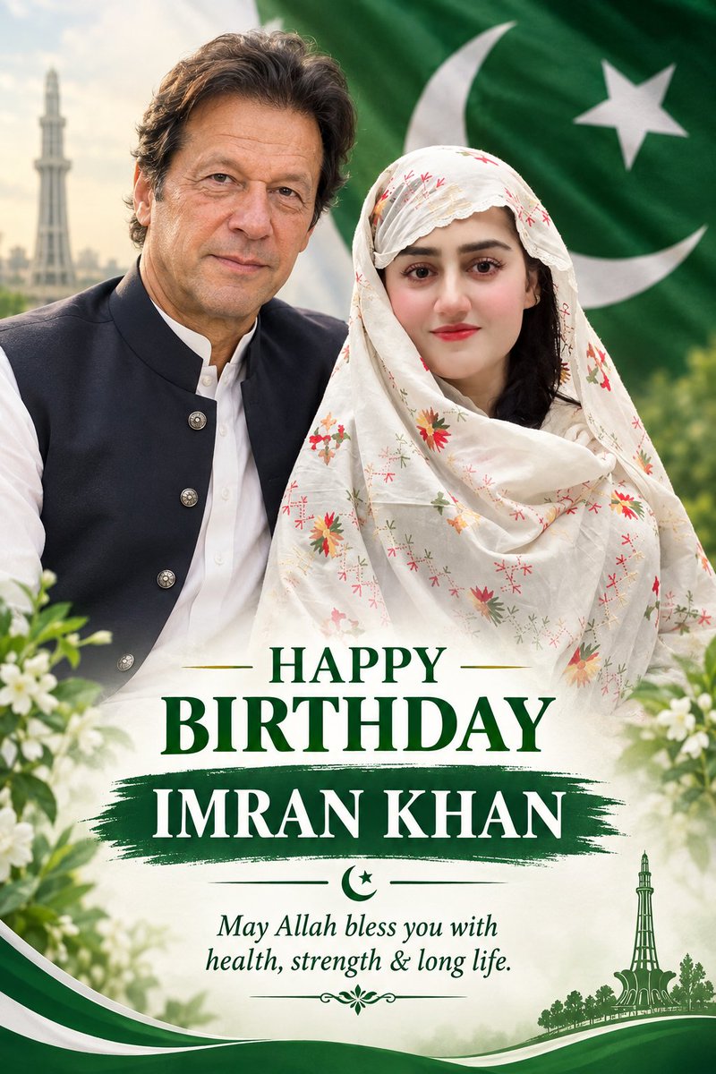 Samnakhan804's tweet photo. #Happybirthday #ImranKhan https://t.co/WcmsUYuy2u