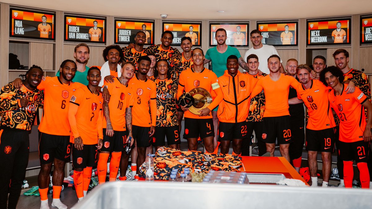 OnsOranje's tweet photo. Big Virg. Huge milestone. 💯 https://t.co/YnDEcqP4Ss