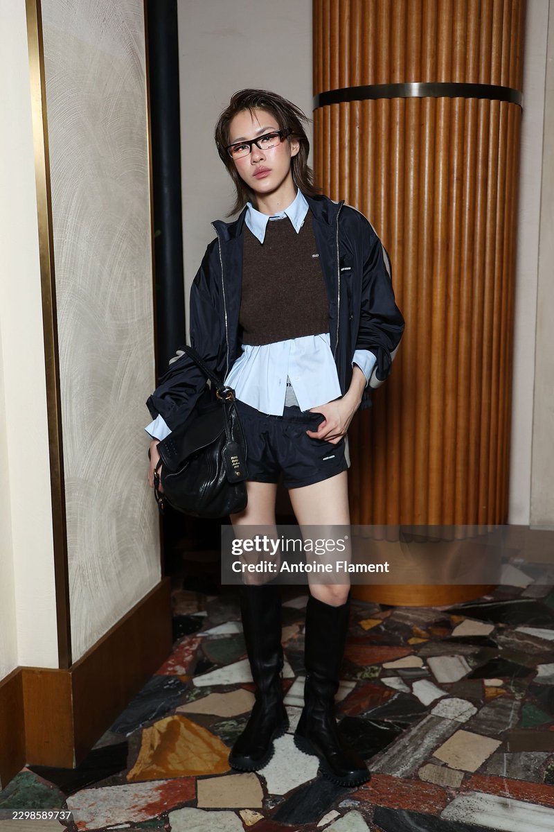 sunset__0411's tweet photo. Emi Thasorn at Miu Miu Womenswear Spring/Summer 2027 After Party - Paris Fashion Week 

#MiuMiuxEmi 
#MiuMiuSS27  #MiuMiu
#emiamily #เอมี่ทสร https://t.co/uz9S4PZYri