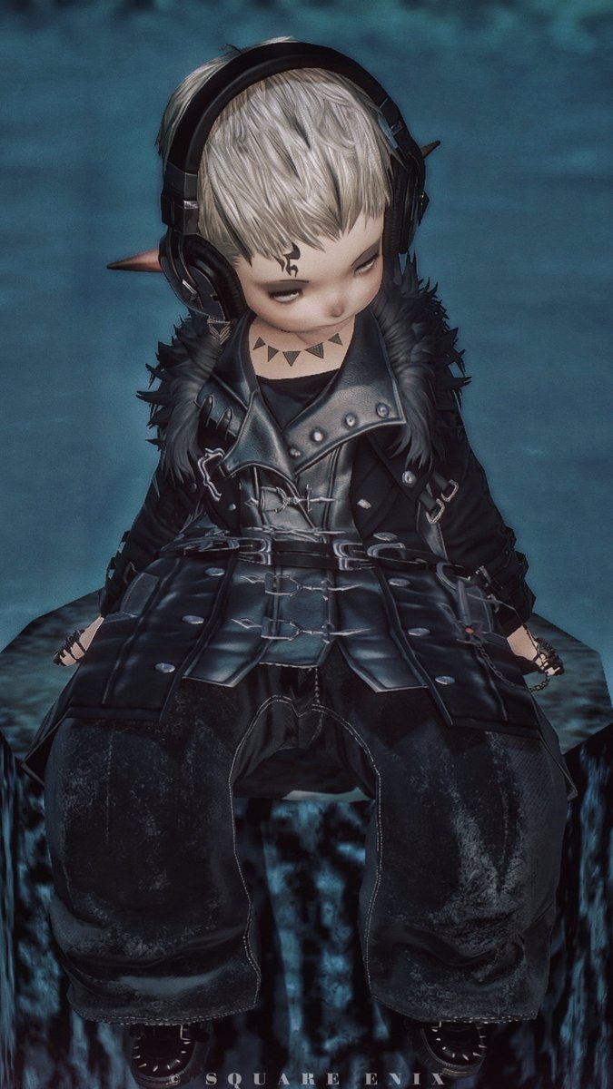 naya_obocchama's tweet photo. レザーの部分をガンメタルで染色したら
より質感出て良い感じ
#おはララ #ララフェル #FF14SS https://t.co/PMdXPOOyhH