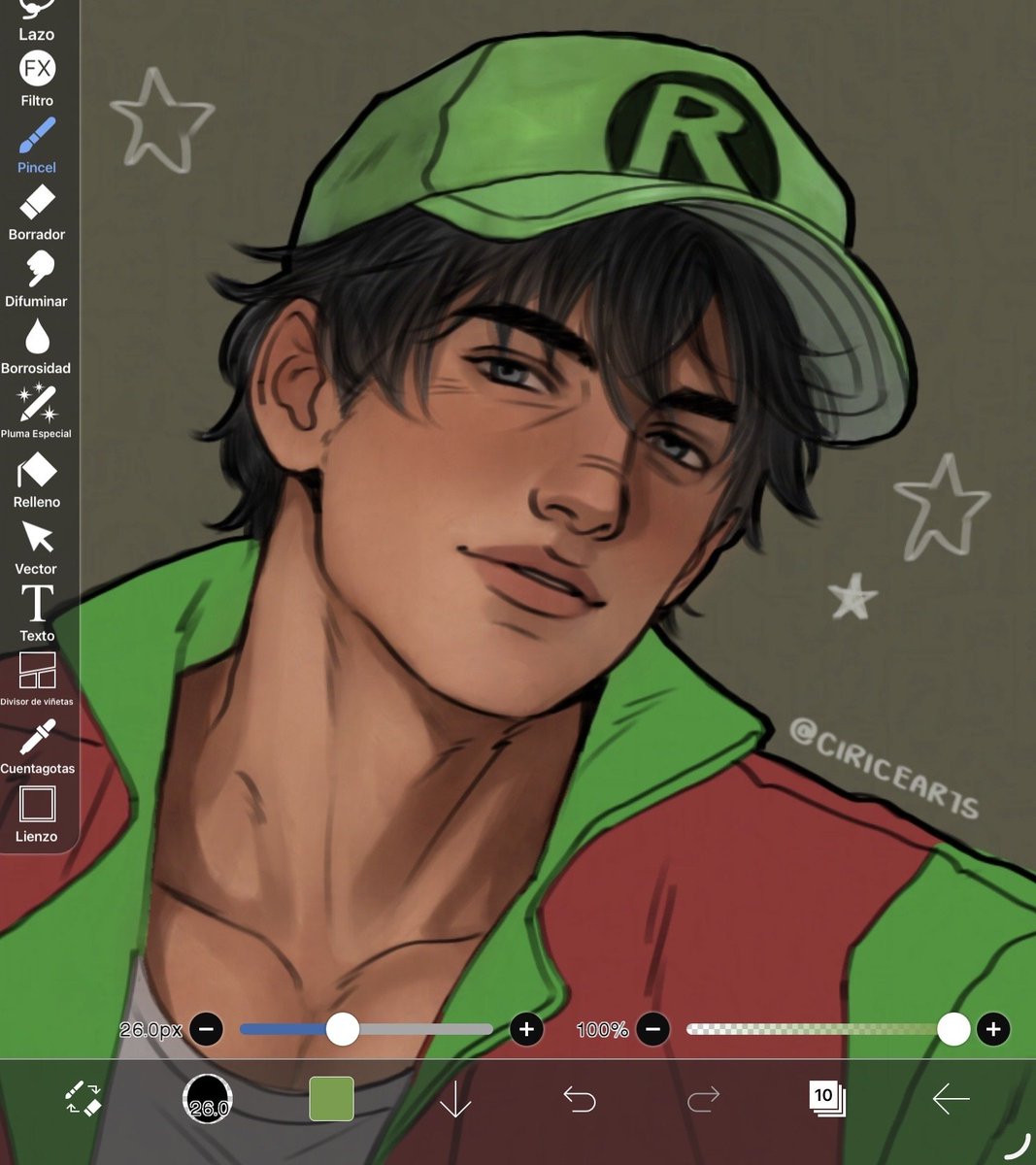 ciricearts's tweet photo. rendering over line art!! <3 https://t.co/5L78gNX4Tg