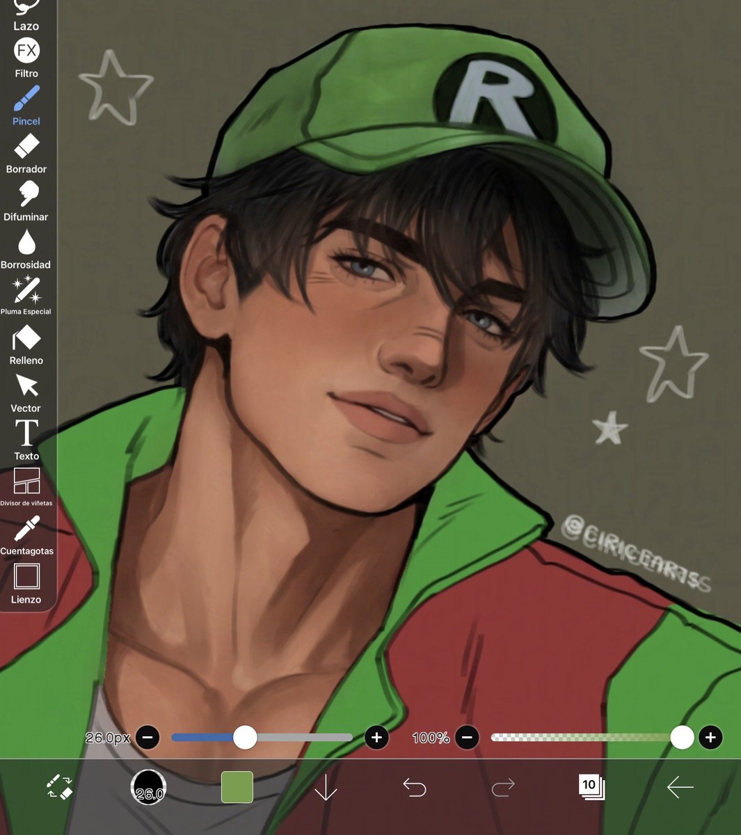 ciricearts's tweet photo. rendering over line art!! <3 https://t.co/5L78gNX4Tg