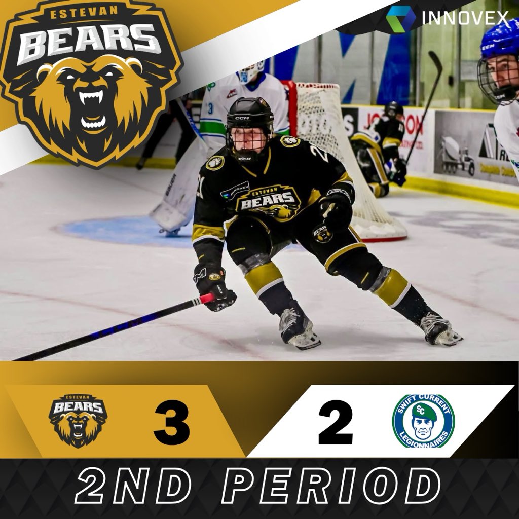 EstevanBears's tweet photo. Leading after 40! Shots: 24-15 EST.

🚨 L. LaBreche - J. Watson, J. Sedor
🚨 J. Robinson - J. Hanson, E. Beaudin (PP)

📸 Wanda Harron Photography https://t.co/8IVimsGgfg