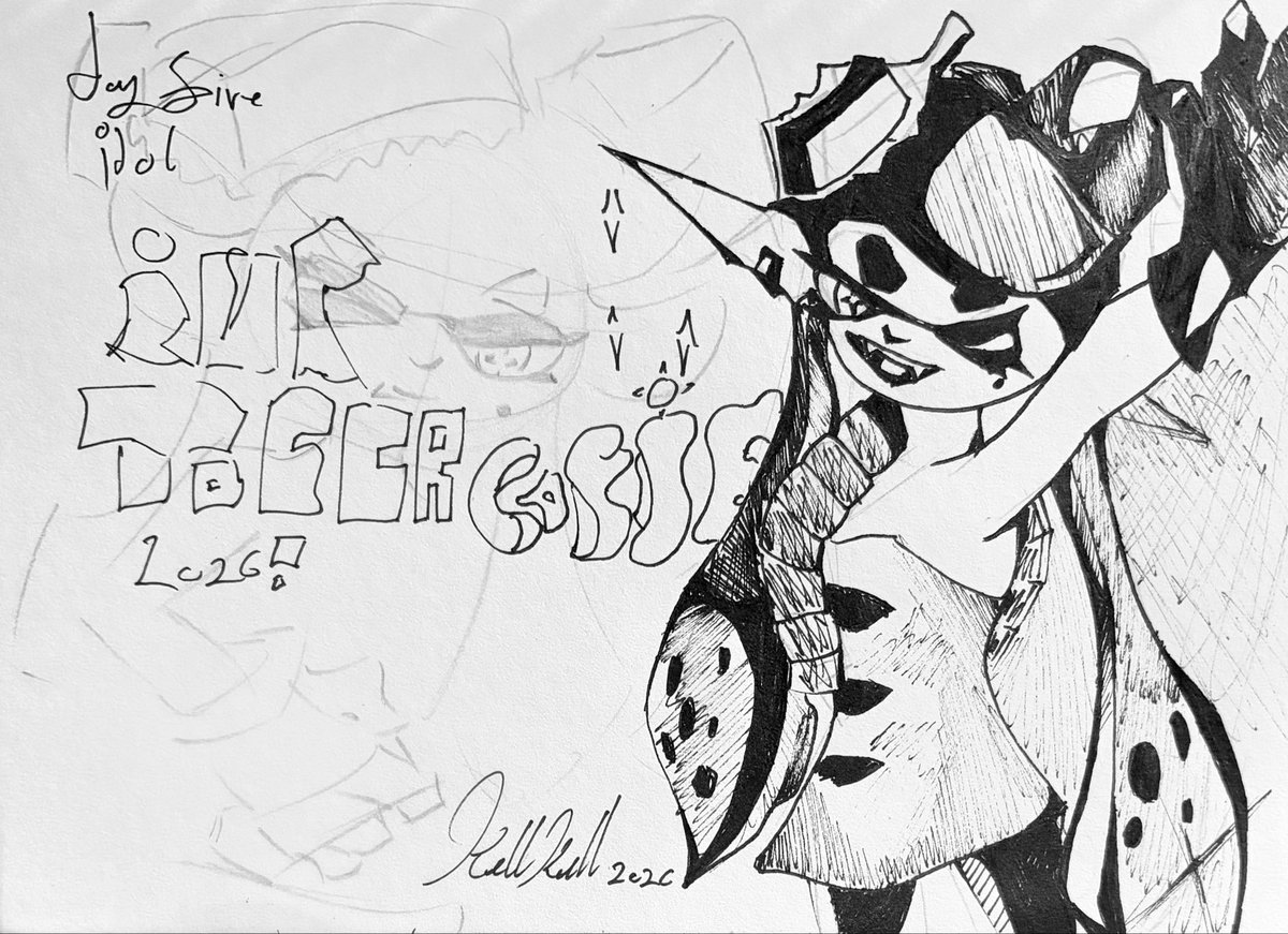 kelI_keII's tweet photo. Callie today actually #callie #splatoon #splatoonart #inktober #art #inktober2026day5 https://t.co/zRaJQuuBD6
