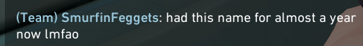 zinnya_'s tweet photo. @riotgames @RiotSupport It's really awesome that you guys just let players run around with FAGGOT in their name, but god forbid somebody plays with their wall in spawn one game ago. Dude griefs BOTH of my games and proceeds to say this but yall do nothing against it. Awesome work https://t.co/qa7OYgDEYC